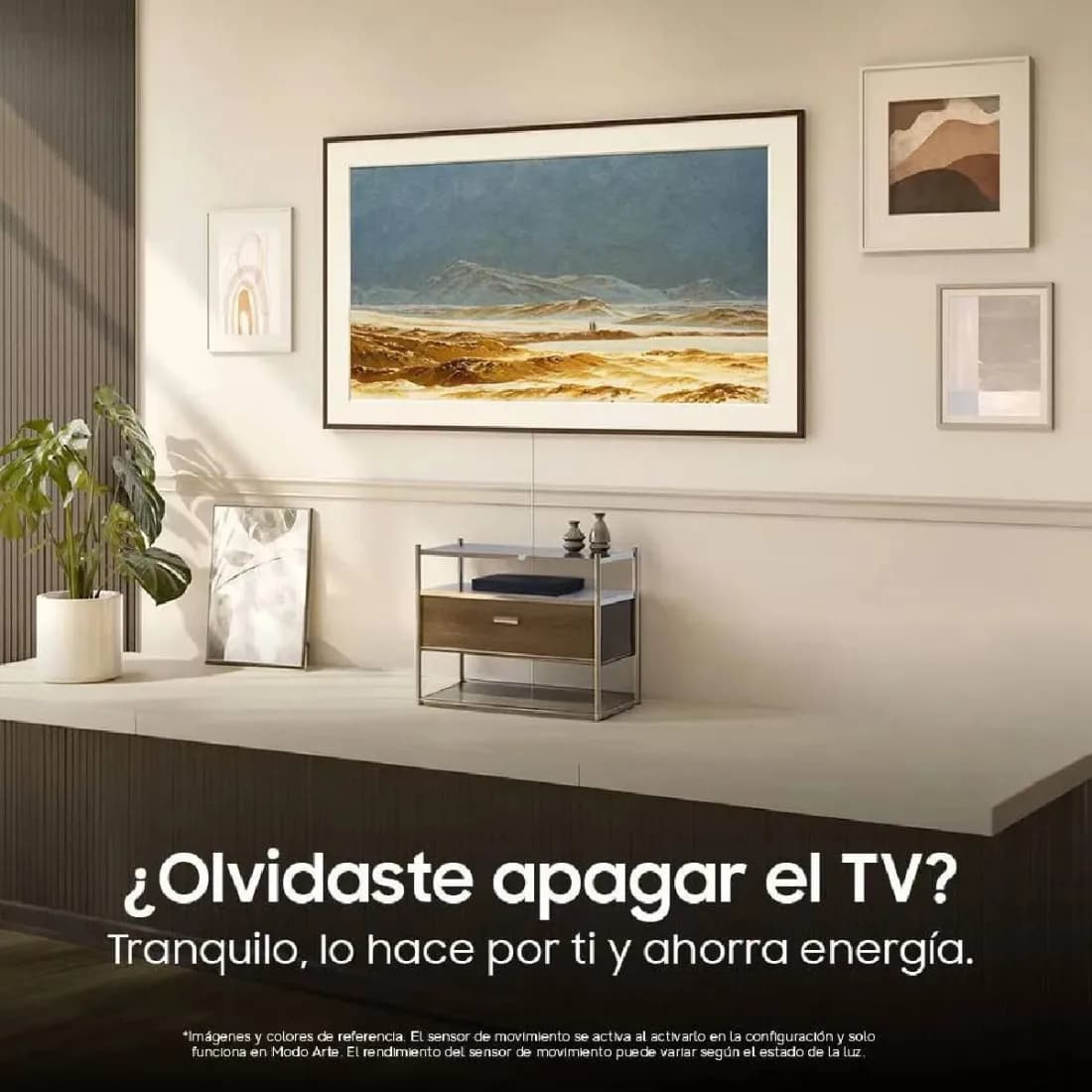 Televisor Samsung 65 pulgadas The Frame Qled 4K + Soporte VG-SCFT65BW/RU F-QN65LS03HEK3