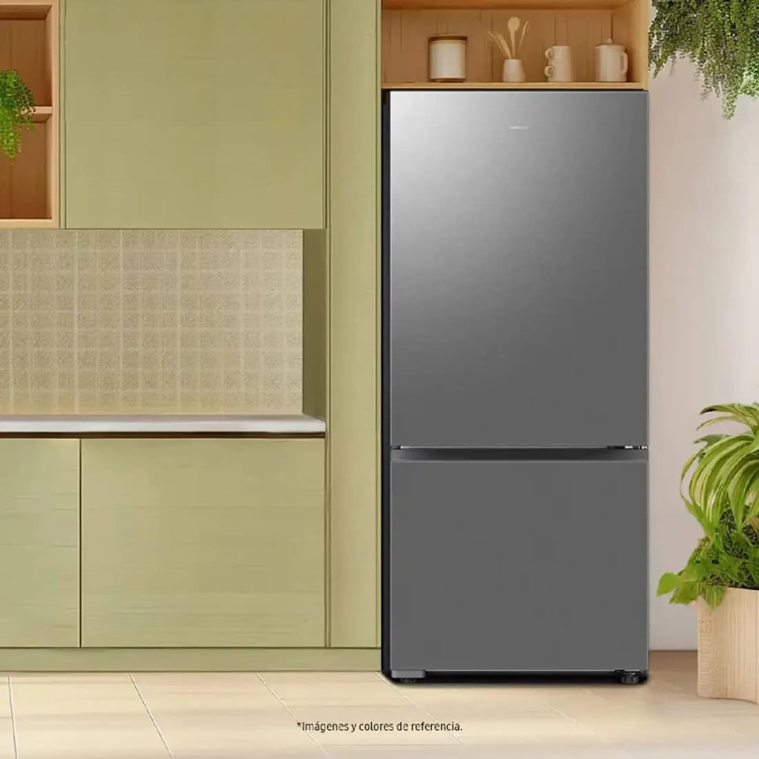 Nevera Samsung 427 Litros Tipo Europeo Gris RB43DG6005S9CO