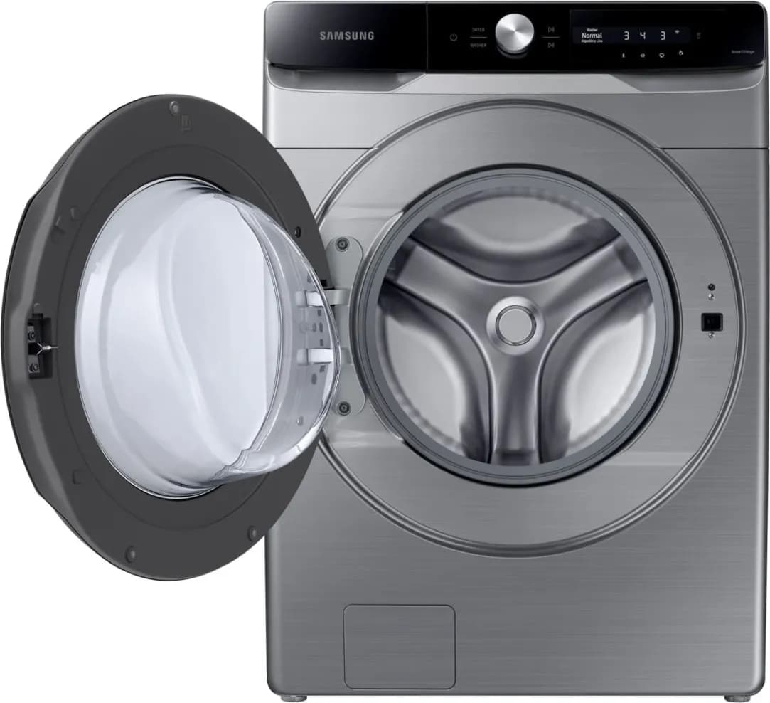 Lavadora Samsung 22 Kg Carga Frontal Panel Multicontrol Gris WF22C6400AP/CO