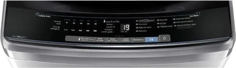 Lavadora Electrolux 12 Kg Carga Superior Premium Care Gris EWIW12F6USVS
