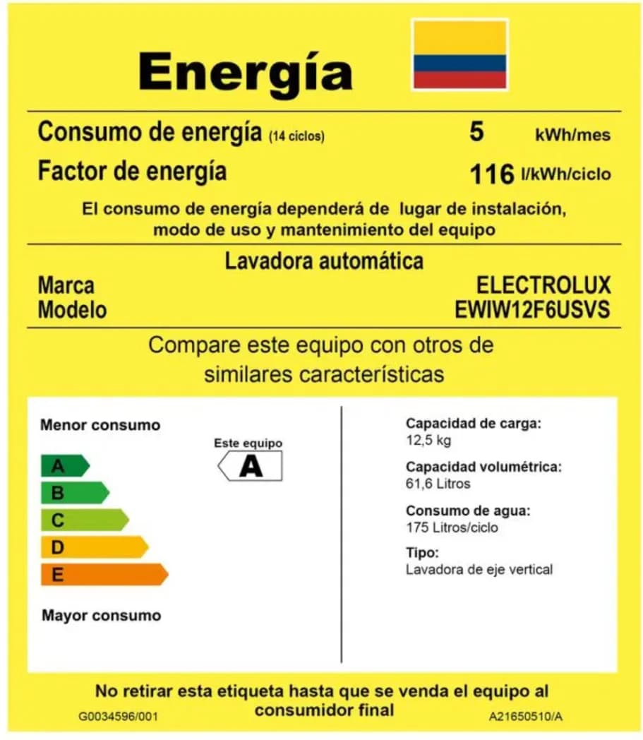 Lavadora Electrolux 12 Kg Carga Superior Premium Care Gris EWIW12F6USVS