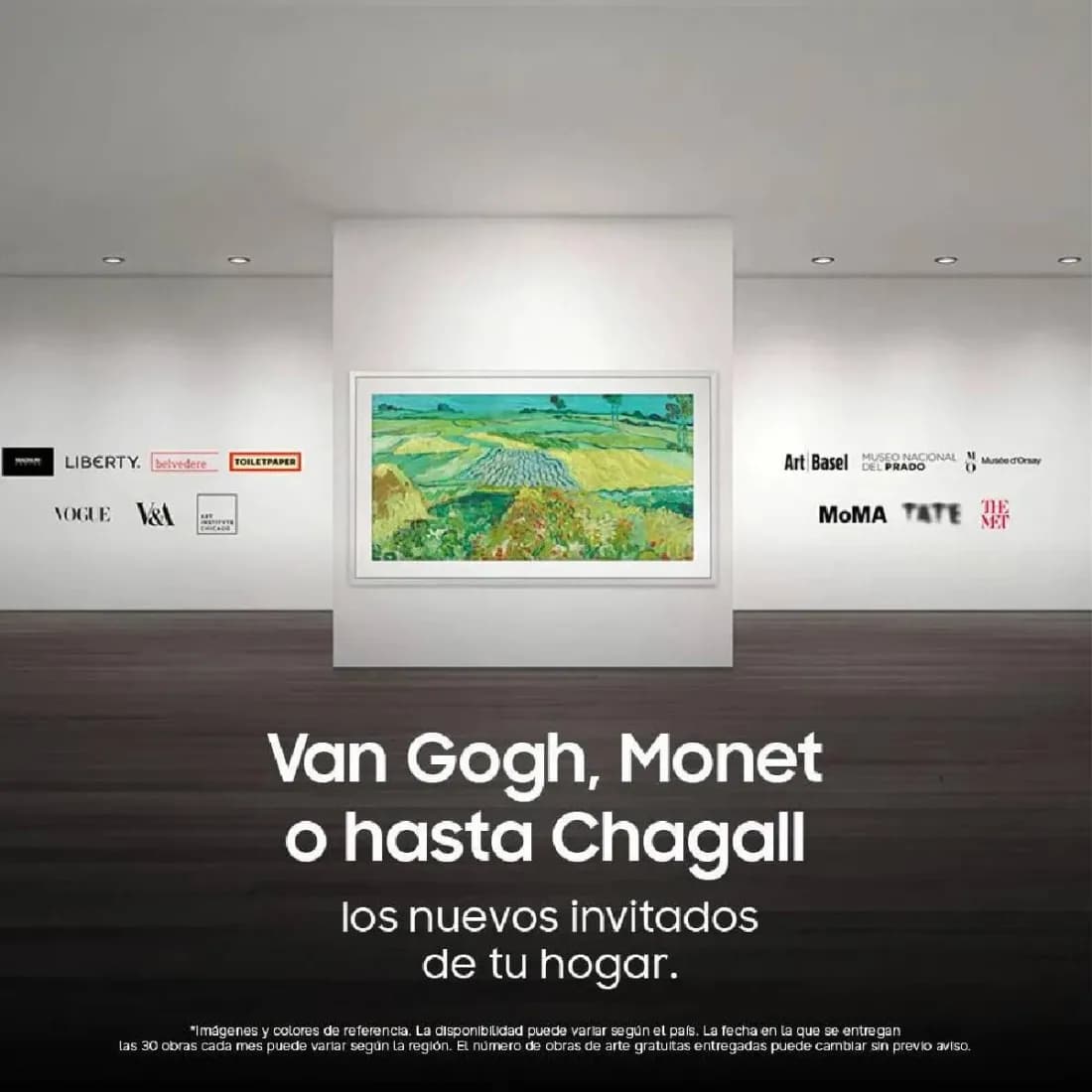 Televisor Samsung 65 pulgadas The Frame Qled 4K + Soporte VG-SCFT65BW/RU F-QN65LS03HEK3