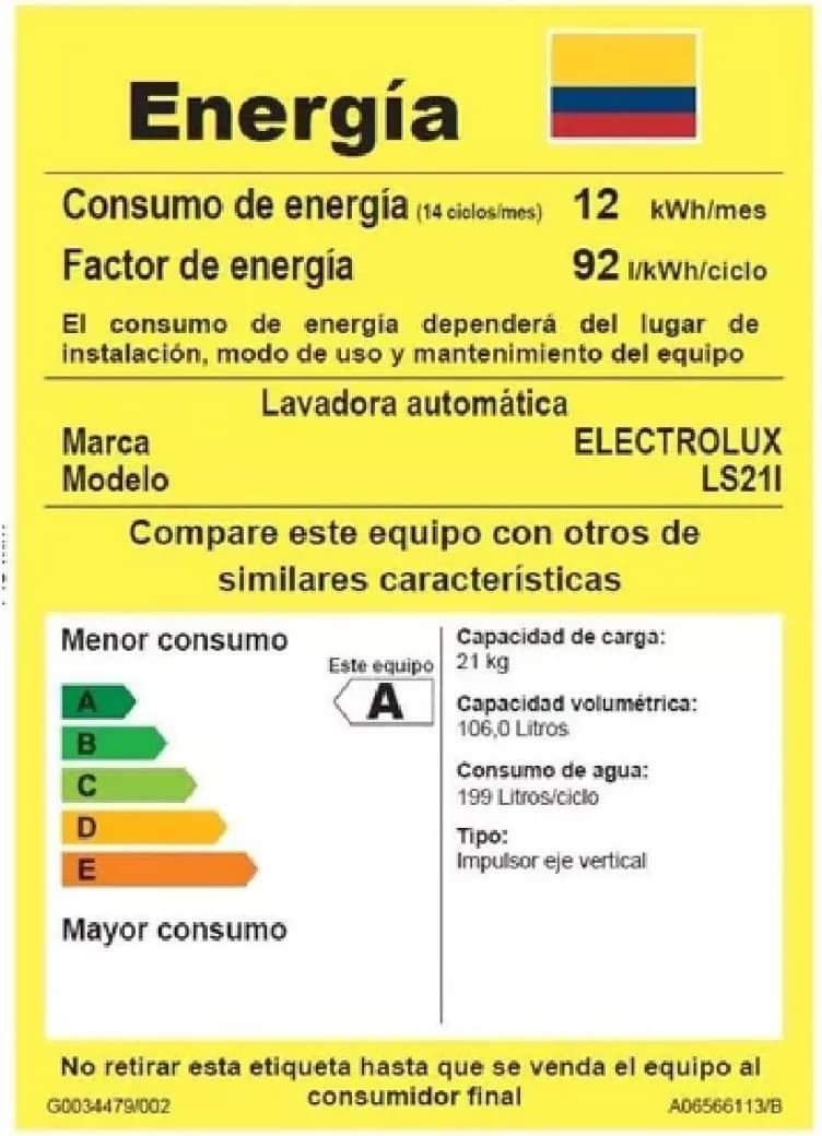 Lavadora Electrolux 21 Kg Carga Superior Impeller Perfect Care Gris LS21I