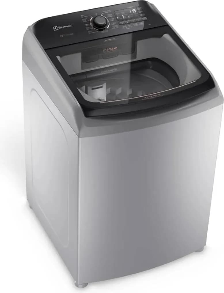 Lavadora Electrolux 21 Kg Carga Superior Impeller Perfect Care Gris LS21I