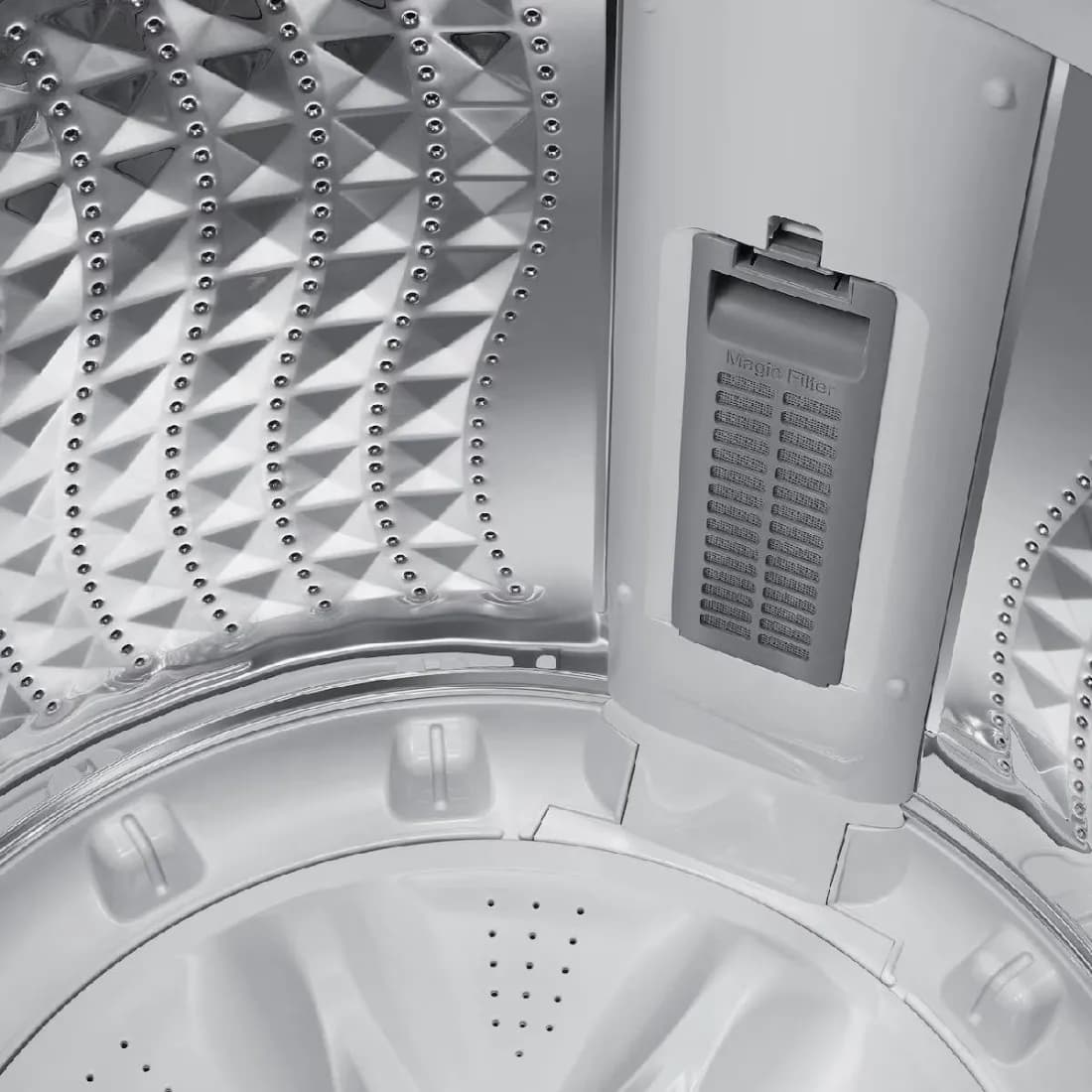 Lavadora Samsung 15 Kg Carga Superior Ecobubble WA70F15E4CCO