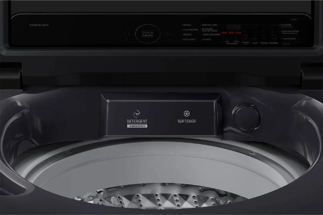 Lavadora Samsung 15 Kg Carga Superior Ecobubble WA70F15E4CCO