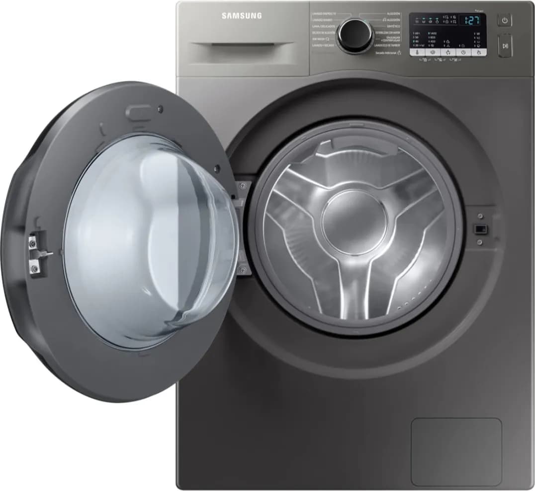 Lavadora Secadora Samsung 11,5 Kg Carga Frontal Silver WD11T4046BX/CO